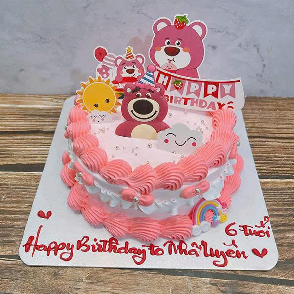 Bánh sinh nhật bé gái 005