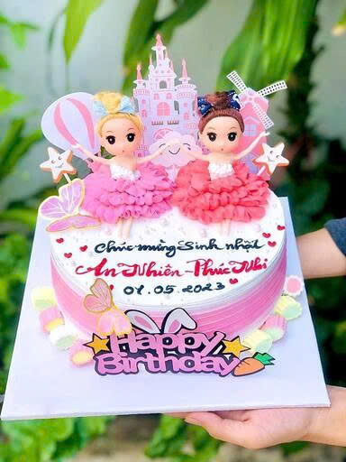 Bánh sinh nhật bé gái 008