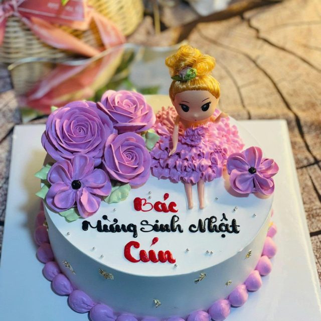 Bánh sinh nhật bé gái 009
