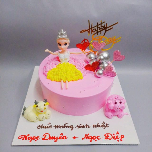 Bánh sinh nhật bé gái 012
