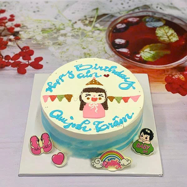 Bánh sinh nhật bé gái 013