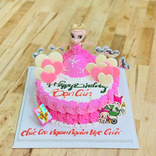 Bánh sinh nhật bé gái 018
