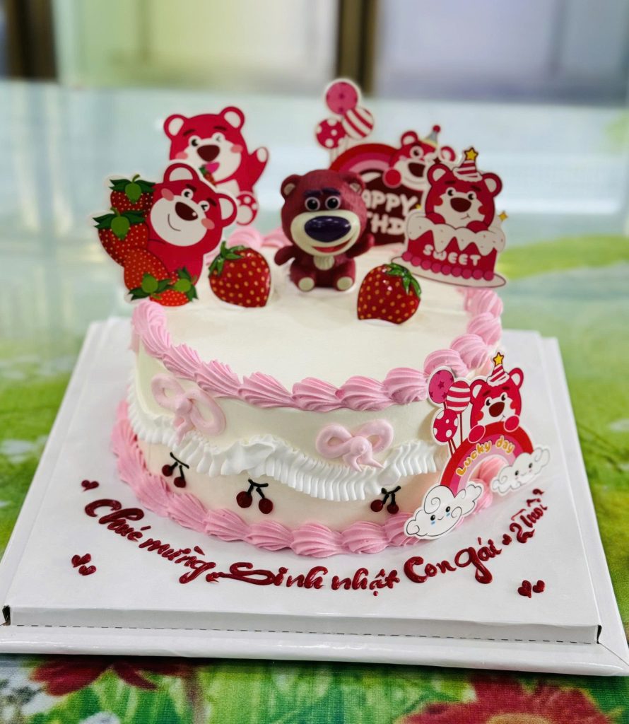Bánh sinh nhật bé gái 024