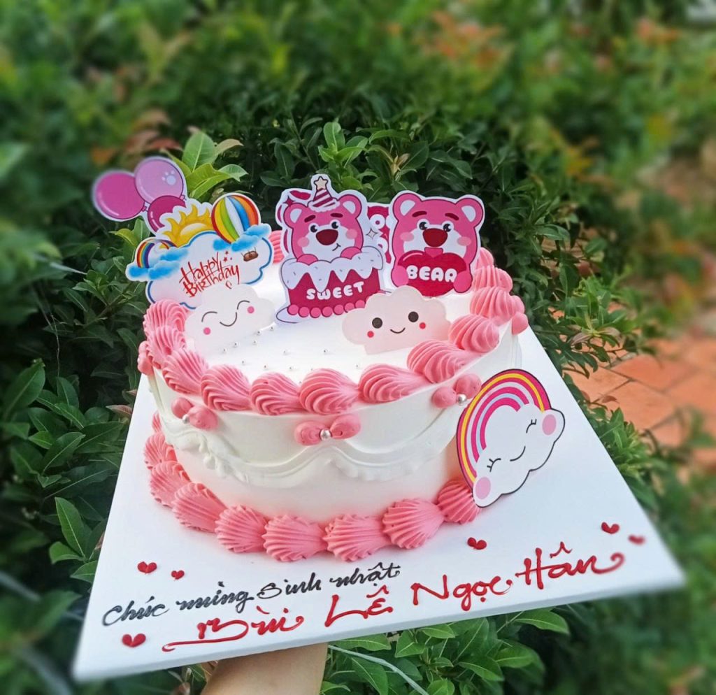 Bánh sinh nhật bé gái 025