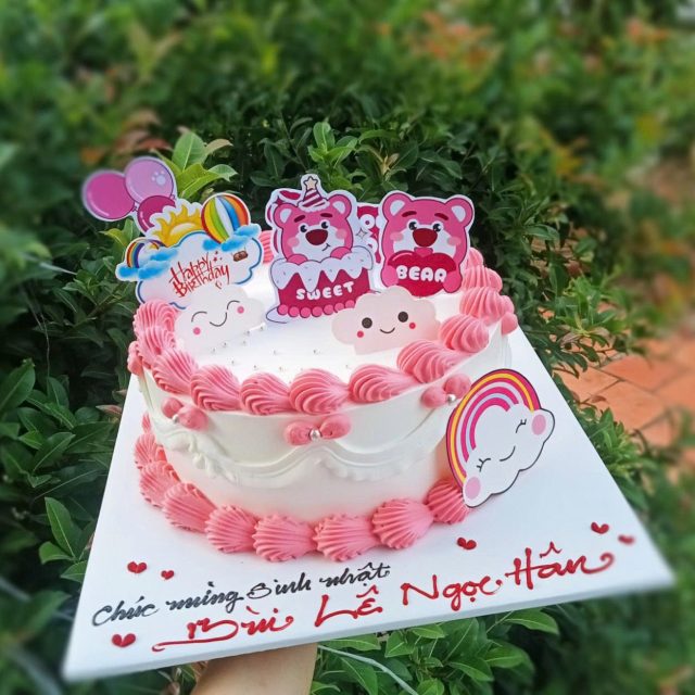 Bánh sinh nhật bé gái 025