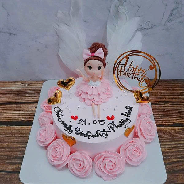 Bánh sinh nhật bé gái 044