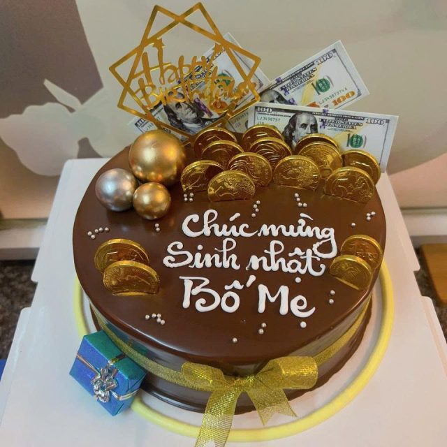 Bánh sinh nhật bố mẹ 030