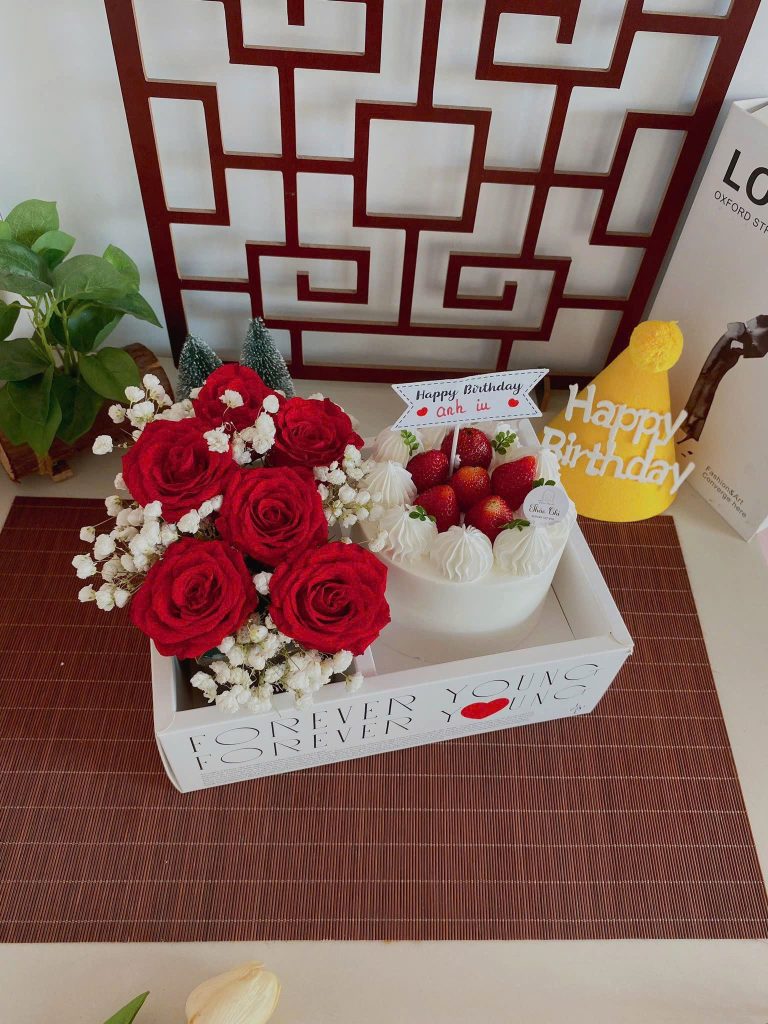 Combo bánh và hoa 003