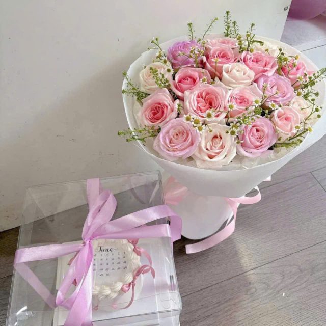 Combo bánh và hoa 019
