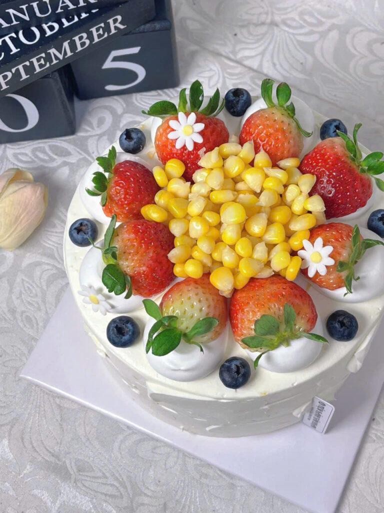 Bánh kem bắp 015
