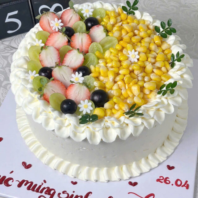 Bánh kem bắp 08