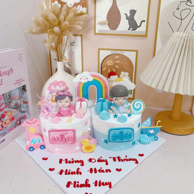 Bánh sinh nhật bé gái 041