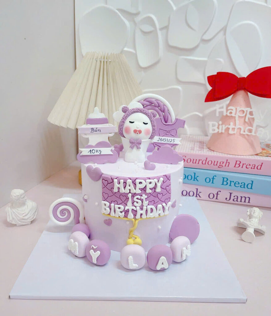 Bánh sinh nhật bé gái 035