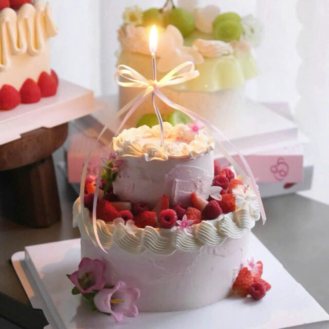 Bánh kem mix trái cây tươi 033